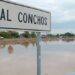 Desfogan canal Conchos para evitar inundaciones