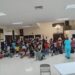 Ayer asistieron 103 niños a la Escuela Bíblica infantil en El Restaurador