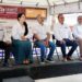 La presidenta municipal Lucy Marrufo, estuvo presente en la entrega de la obra ayer en el ISSSTE