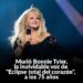 Falleció la cantante Bonnie Tyler a los 75 años