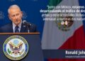 Con México, desarticulamos narcotráfico: Johnson, embajador de EU