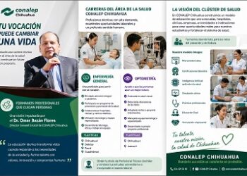 Formar personas para cuidar personas: la visión del Dr. Omar Bazán Flores para el Clúster de Salud de CONALEP Chihuahua