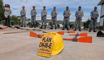 Guardia Nacional mantiene listo el Plan DN-III-E ante lluvias