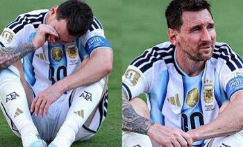 “El dolor es muy grande”: Messi rompió silencio tras final del Mundial