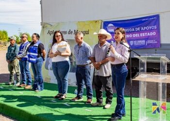 Entregan en Meoqui más de 15 toneladas de azúcar a apicultores de la región