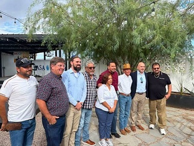Cruz Pérez Cuéllar busca impulsar proyectos en la frontera de Chihuahua
