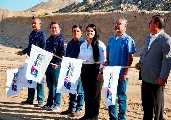 Ayer fue el arranque de obra de la nueva celda del Relleno Sanitario
