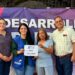 La presidenta Lucy Marrufo, entrego gallinas ponedoras