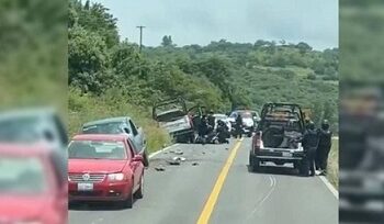 Emboscan a estatales en Guanajuato; uno muere y otro queda herido