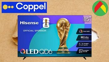 Mientras Coppel vende la Pantalla Hisense 85 Pulgadas Smart TV UHD en 16,999 pesos, Bodega Aurrera la remata en 15,990 pesos