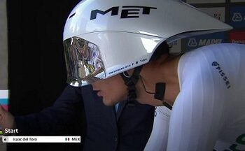 Queda Isaac del Toro sexto en el Mundial de Ciclismo