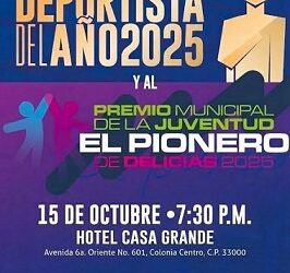 Delicias: Últimos días para participar en los premios Deportista del Año y Municipal a la Juventud