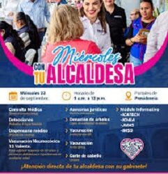 Invitan en Meoqui a “Miércoles con tu Alcaldesa” con servicios y atención directa