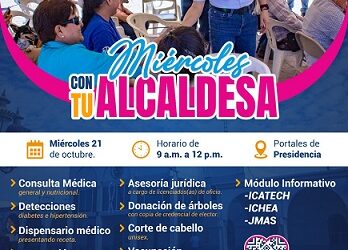 Invitan Miriam Soto y su gabinete a Miércoles con tu Alcaldesa