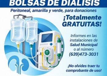 Ofrece Gobierno de Meoqui bolsas para diálisis peritoneal sin costo para quien más lo necesite