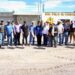Encabezo la alcaldesa Lucy Marrufo los trabajos de pavimentación de la calle Juárez