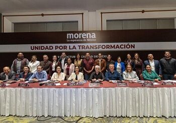 Lidera Cruz Pérez Cuéllar reunión nacional para consolidar la Transformación.