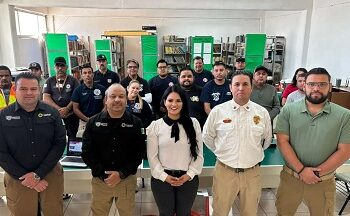 La alcaldesa Lucy Marrufo estuvo presente en la capacitación “Respuesta a Emergencias con Vehículos Eléctricos”