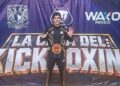 Estudiante de la FCAyF-UACH se corona campeón nacional de kickboxing por sexto año consecutivo.
