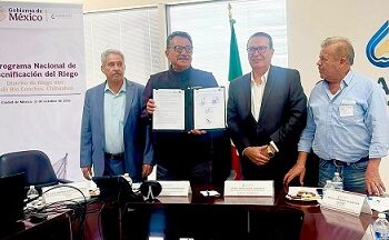 Incorpora Conagua al Distrito de Riego 090 con sede en Ojinaga al Programa Nacional de Tecnificación