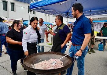 Lidia Chávez obtuvo el primer lugar en el Concurso Binacional del Asado Ojinaga