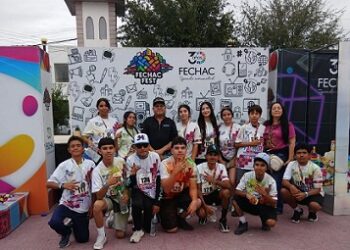 Participaron jóvenes de Coyame en el maratón de la FECHAC en la ciudad de Ojinaga