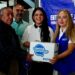Encauzo ayer la Presidenta Lucy Marrufo entrega de despensas