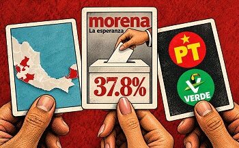 Morena tiene un voto potencial de 38% de la elección de 2027