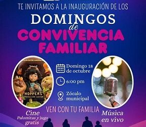 Ayer inauguraron «Domingos de convivencia familiar»